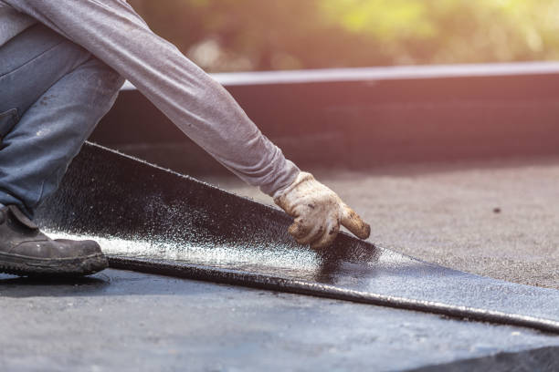 Professional Basement Waterproofing technician working in Canaseraga, NY